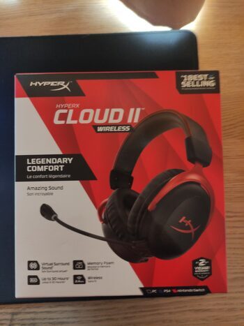 Hyperx cloud discount ii wireless kaina