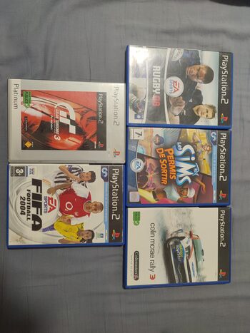 Lot de 5 jeux PS2