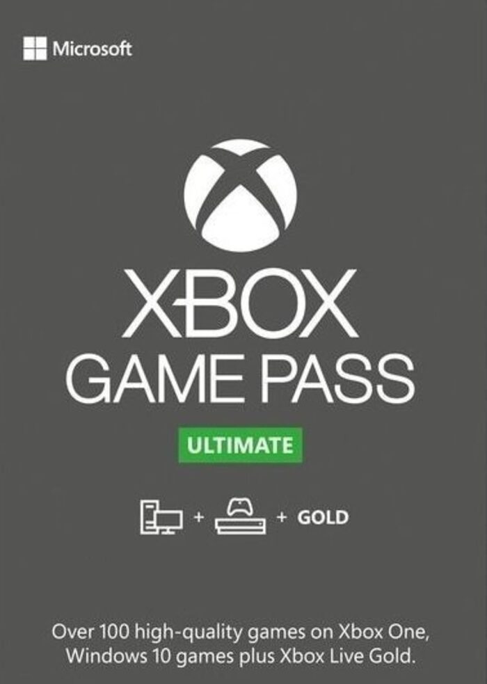 Xbox Game Pass Ultimate – 1 Month Subscription (Xbox One/ Windows 10) Xbox  Live Key GLOBAL