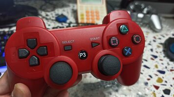 Get Control joystick Playstation 3 PS3 Inalámbrico rojo