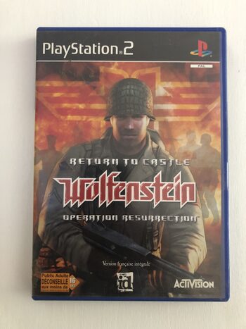 Return to Castle Wolfenstein Operation Resurrection PlayStation 2
