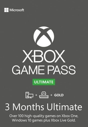 Xbox Game Pass Ultimate – Abonnement 3 mois (Xbox One/ Windows 10) Clé Xbox Live FRANCE