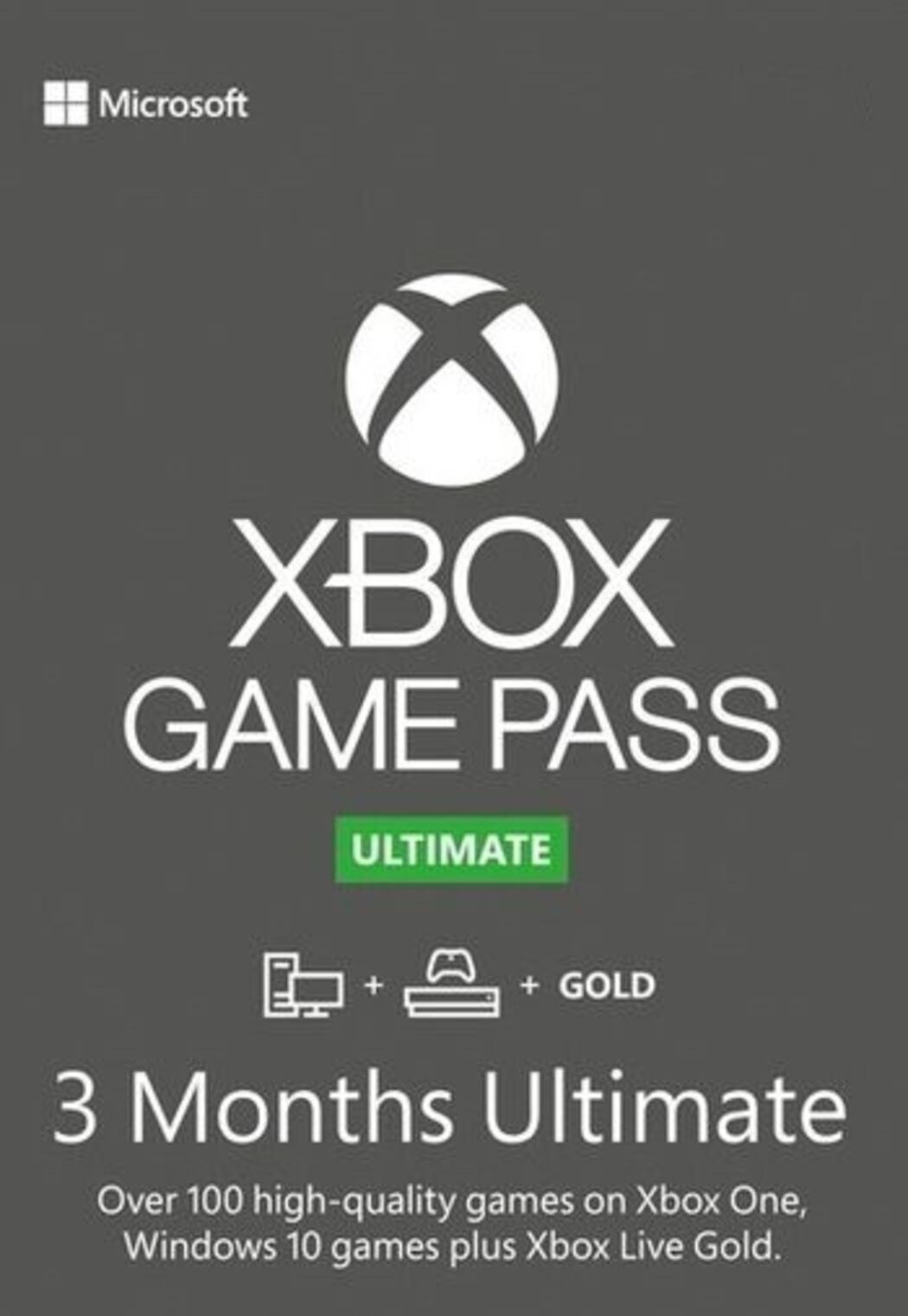 Xbox Game Pass Ultimate 3 months. Buy at a good price