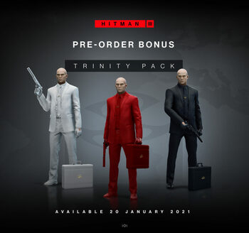 HITMAN 3 - Trinity Pack Pre-order Bonus (DLC) Epic Games Key GLOBAL