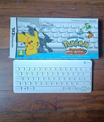 Teclado Pokémon aventura entre letras, Nintendo DS