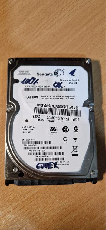 Seagate 250GB. ST9250315AS