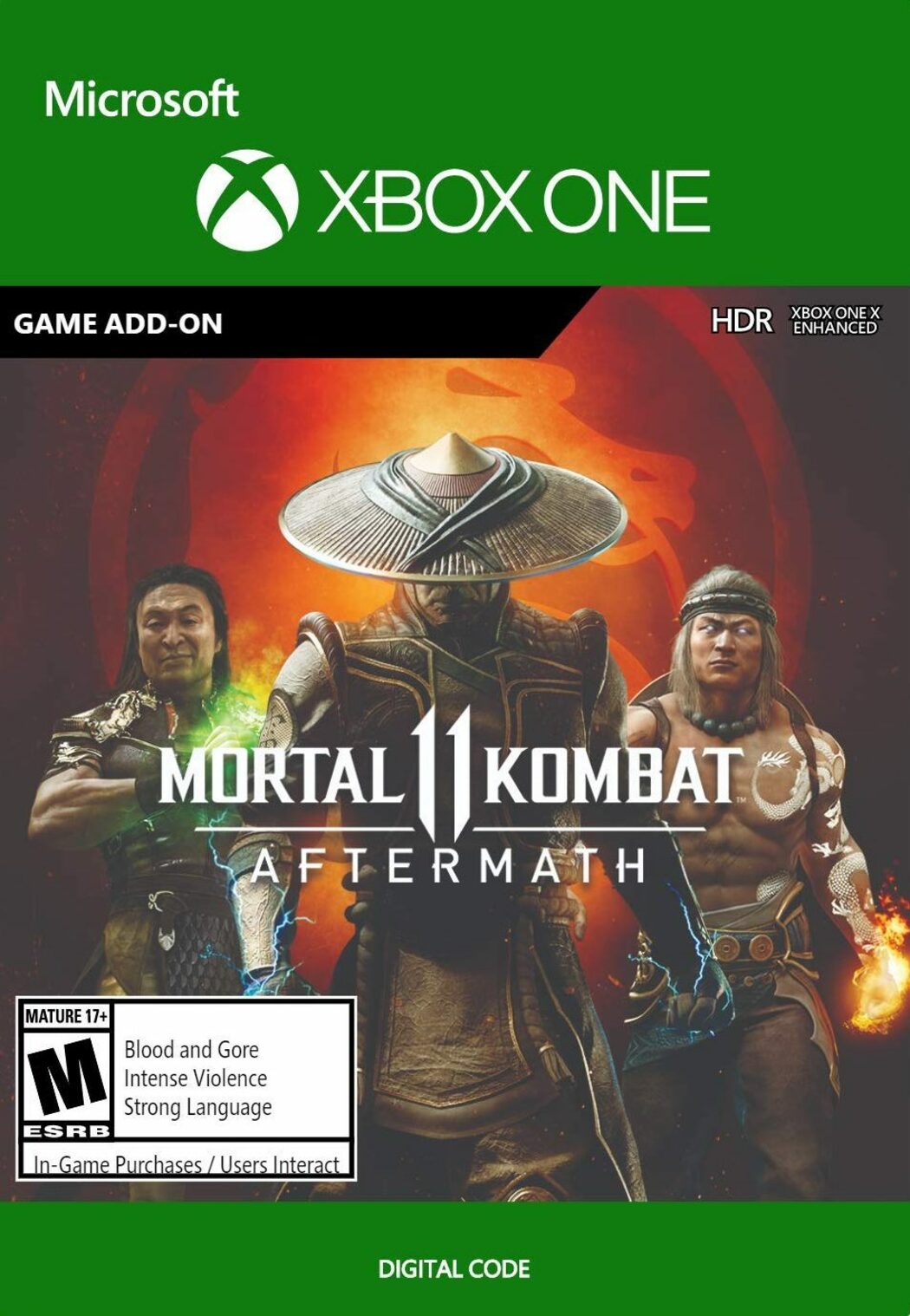 Mortal Kombat 11 Aftermath Xbox One Digital Online - XBLADERGAMES