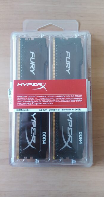 Kingston Hyperx Fury DDR4 (2x4 GB) 2133Mhz