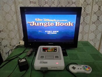 Super Nintendo + Juego The Jungle Book 