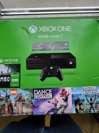 Xbox One, Black, 500GB su kinect ir Garantija