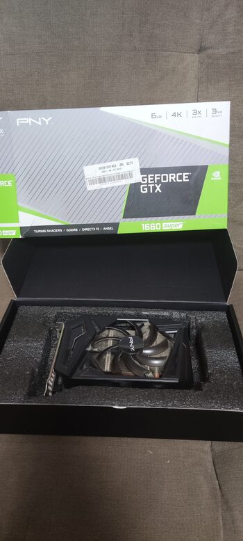 PNY GeForce GTX 1660 SUPER 6 GB 1530-1785 Mhz PCIe x16 GPU