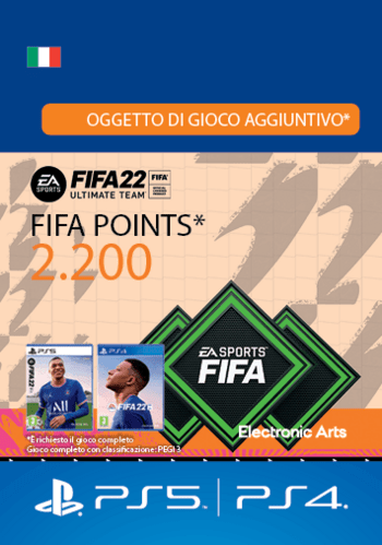 Faldgruber Syd Skrøbelig Buy FIFA 22 - 2200 FUT Points PSN Key | Cheap | IT | ENEBA