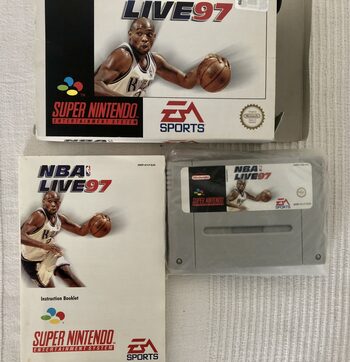 NBA Live 97. Super Nintendo for sale