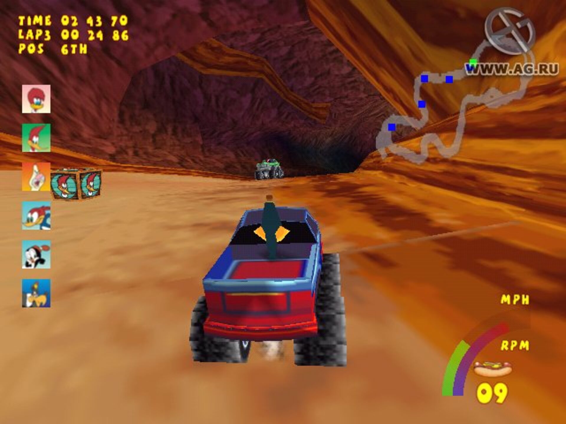 Buy Woody Woodpecker Racing Game Boy Color | Cheap price | ENEBA