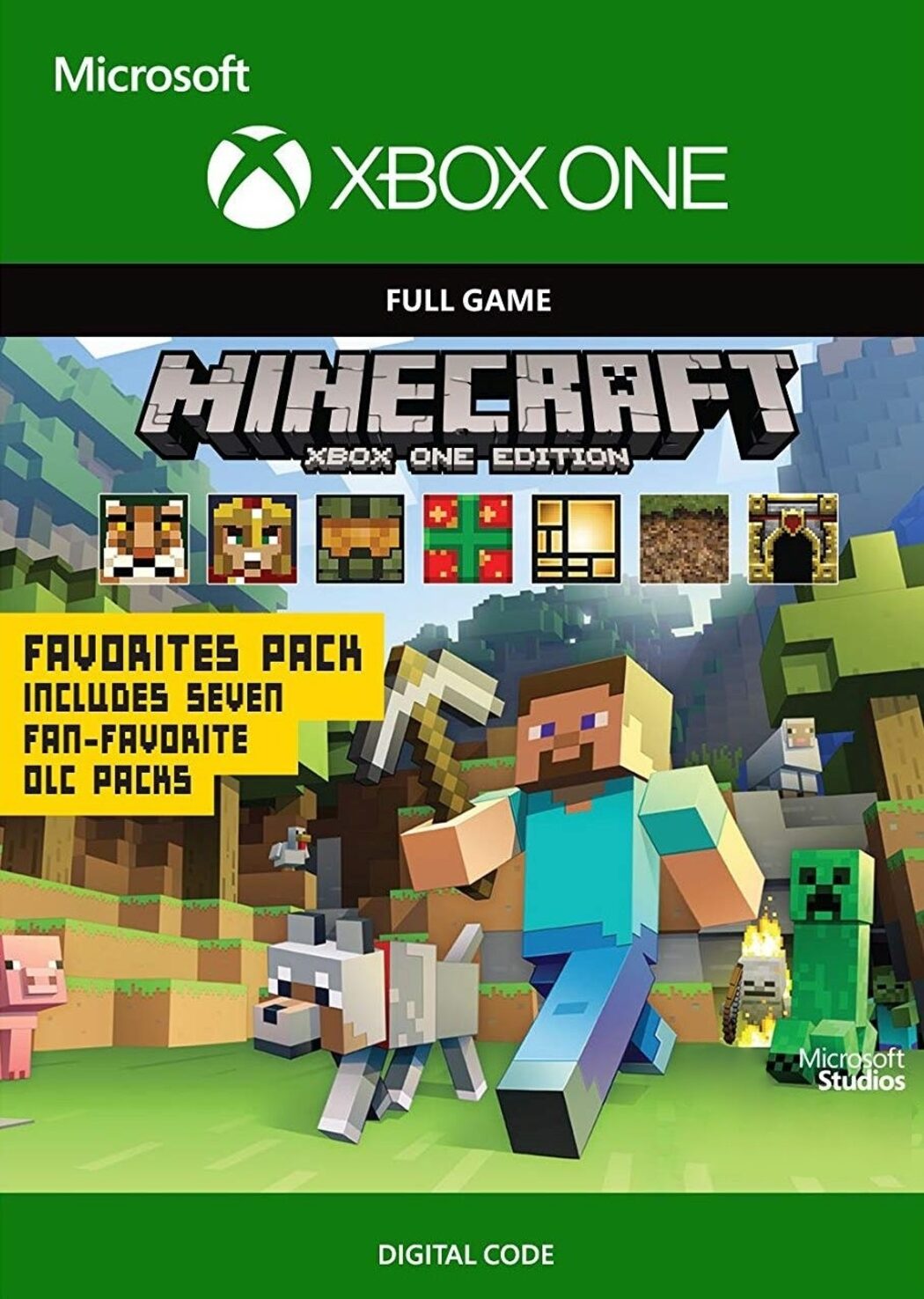Disciplinario cubierta Polvo Buy Minecraft: Xbox One Edition Favorites Pack Xbox key! Cheap price | ENEBA