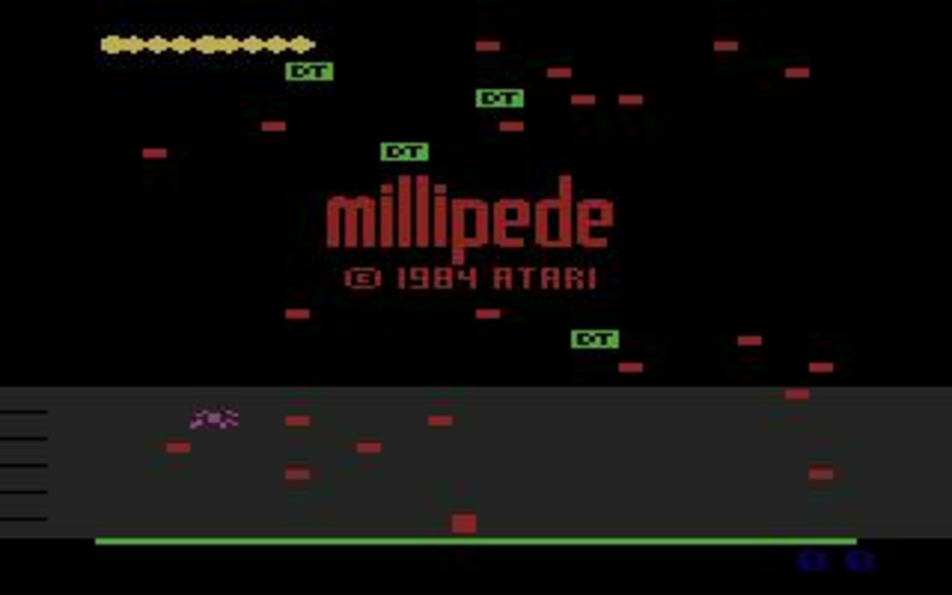 millipede atari 2600