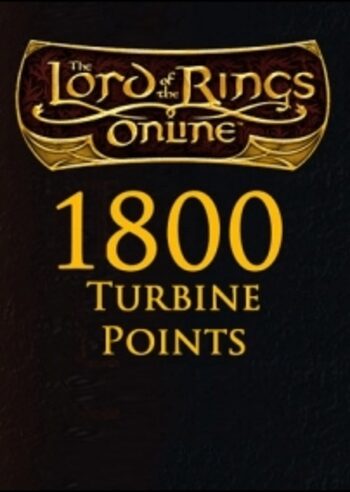Lord of the Rings Online: Turbine 1800 Points Key EUROPE