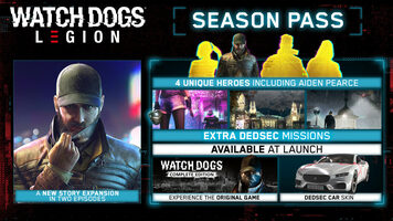 Watch Dogs: Legion - Season Pass (DLC) (Xbox One) Xbox Live Key GLOBAL