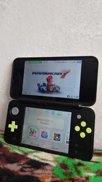 New Nintendo 2DS XL, Black & Lime for sale