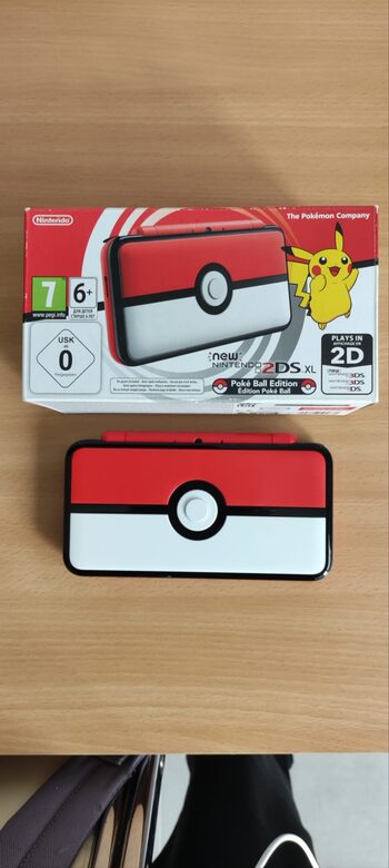 New Nintendo 2DS XL, Red & White for sale