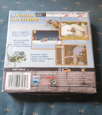 Walt Disney Pictures Presents: The Wild Game Boy Advance