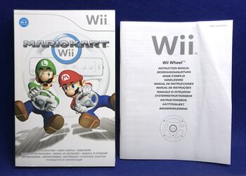 Mario Kart Wii + volante Wii PAL CAJA COMPLETO Europa Wii Wheel inside Nintendo for sale