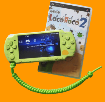 PSP 2000, Yellow, 64MB