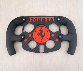 Mod Volante F1 para Logitech G29 y G923 Tapa logo y accesorio Ferrari