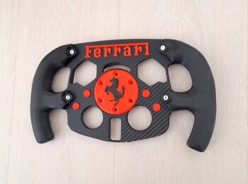 Mod Volante F1 para Logitech G29 y G923 Tapa logo y accesorio Ferrari for sale