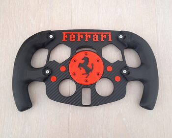 Mod Volante F1 para Logitech G29 y G923 Tapa logo y accesorio Ferrari