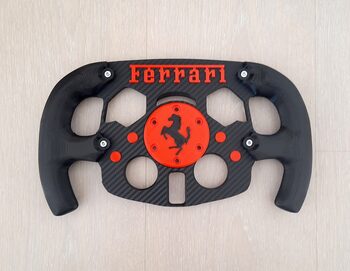 Mod Volante F1 para Logitech G29 y G923 Tapa logo y accesorio Ferrari