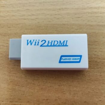 Wii con Adaptador HDMI Consola con Sensor y Mando for sale