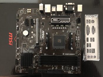 MSI B450M PRO-VDH MAX AMD B450 Micro ATX DDR4 AM4 1 x PCI-E x16 Slots Motherboard