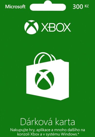 E-shop Xbox Live Gift Card 300 CZK (CZ) Xbox Live Key CZECH REPUBLIC