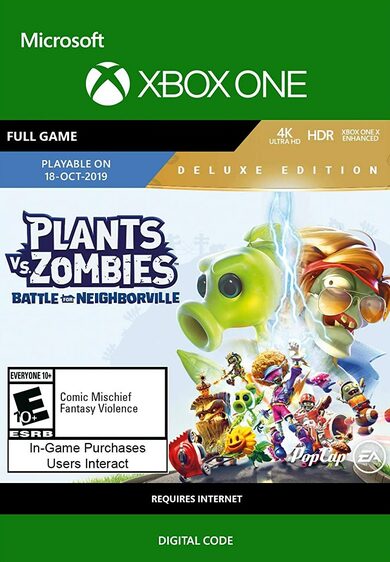E-shop Plants vs. Zombies: Battle for Neighborville Deluxe Edition XBOX LIVE Key COLOMBIA