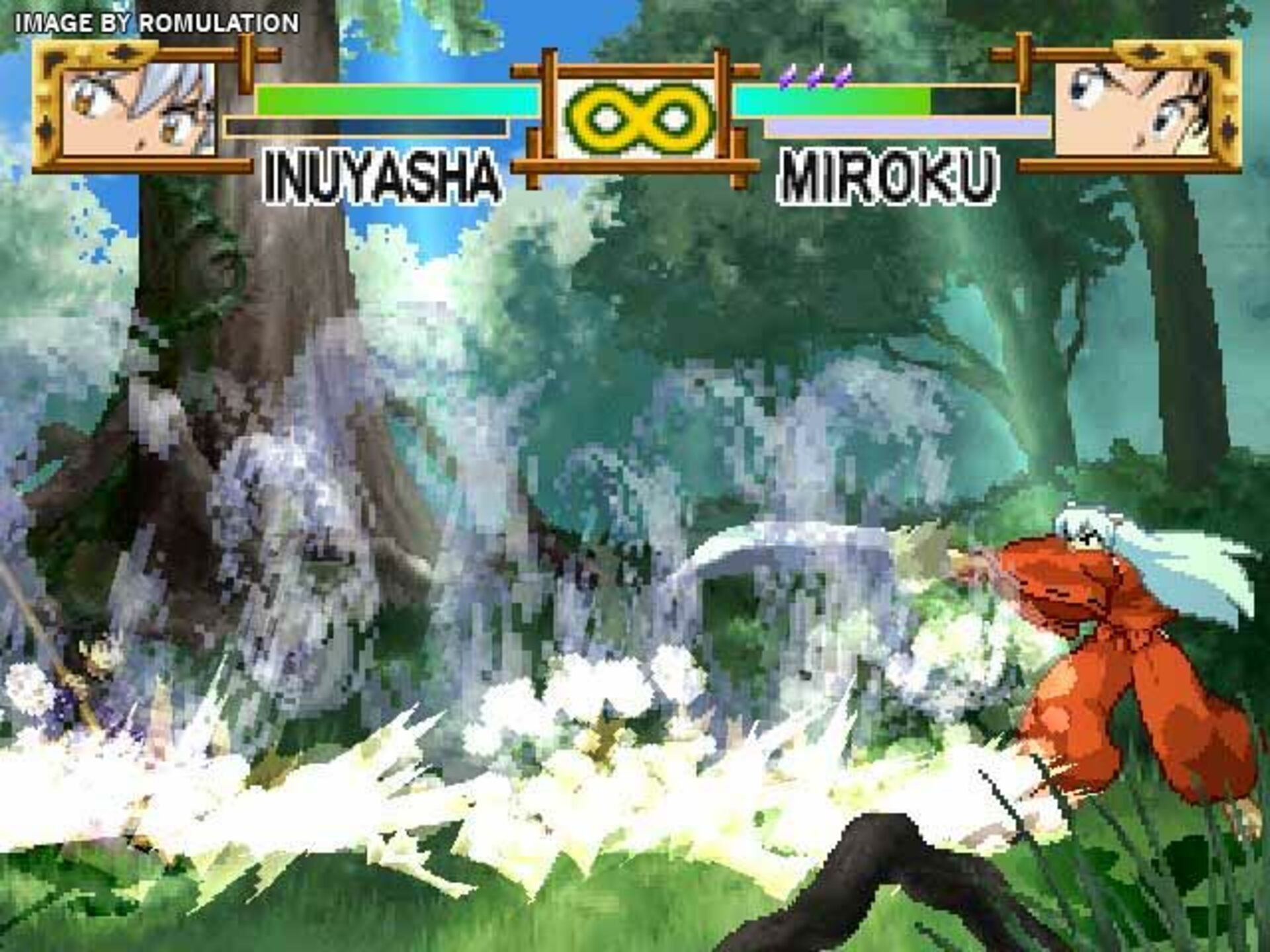 🕹️ Play Retro Games Online: InuYasha: A Feudal Fairy Tale (PS1)