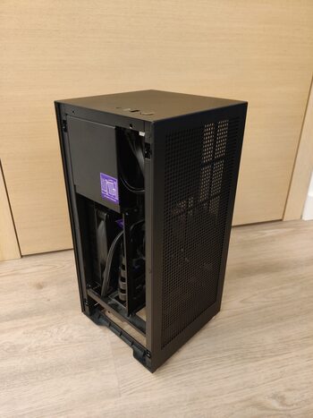 NZXT H1 ITX Case Built-in 650W Power Supply 140mm AIO Water Cooler for sale