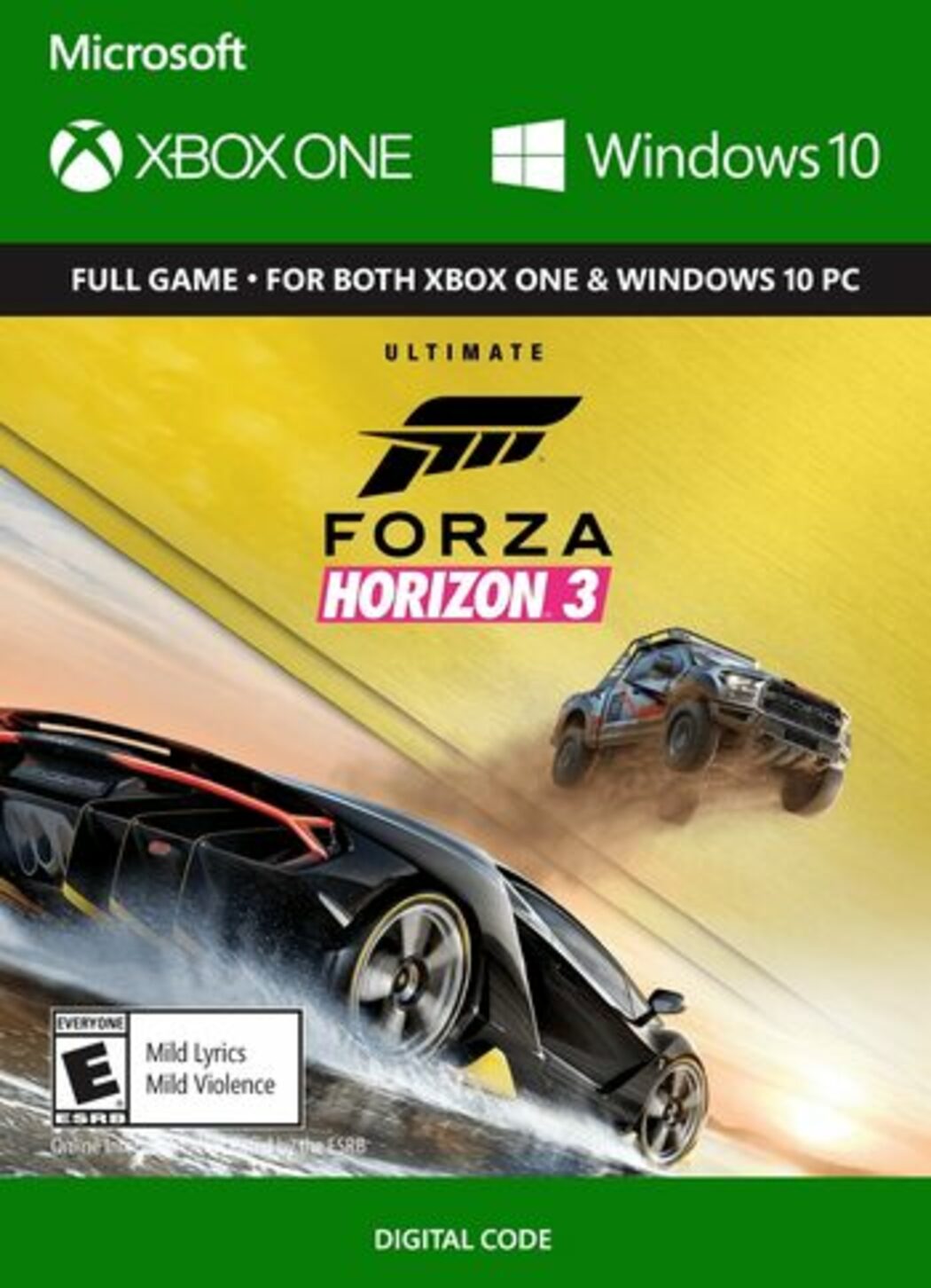 Forza Horizon 3 - Ultimate Edition EU XBOX One / Windows 10 CD Key