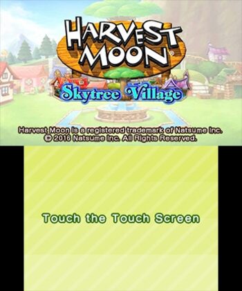 Redeem Harvest Moon: Skytree Village Nintendo 3DS