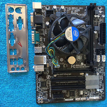 Gigabyte GA-H81M-S2PV Intel H81 Micro ATX DDR3 LGA1150 1 x PCI-E x16 Slots Motherboard