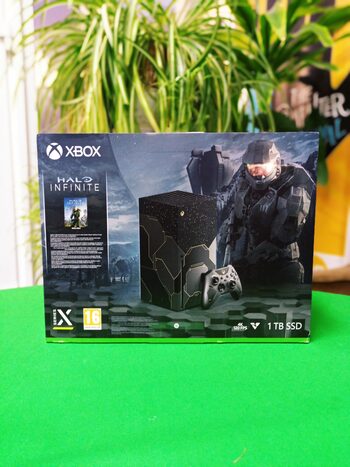 Xbox Series X – Halo Infinite Limited Edition Bundle 1TB (Naujas - Neišpakuotas)