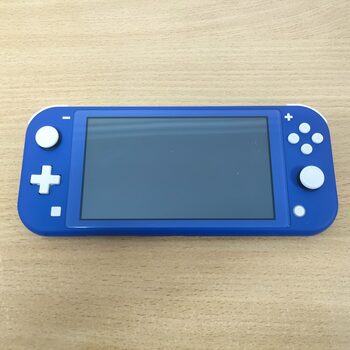 Nintendo Switch Lite Azul Como Nueva (Con Caja)