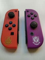 Joy-Cons Nintendo Switch Oled Edición Limitada de Pokemon Scarlet/Violet - Pokemon Escarlata/Púrpura + Garantía Amazon España 