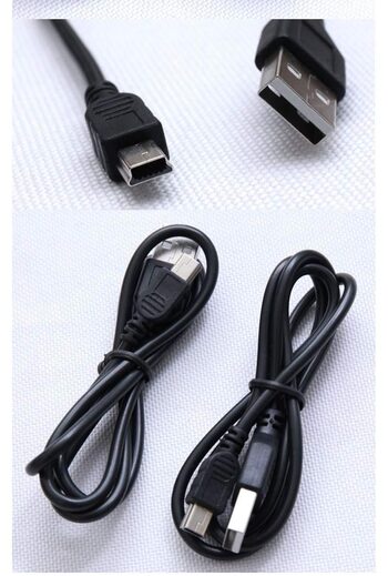 1 vnt MINI USB kabelis 50 CM