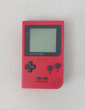 Game boy pocket rojo y 4 juegos  for sale