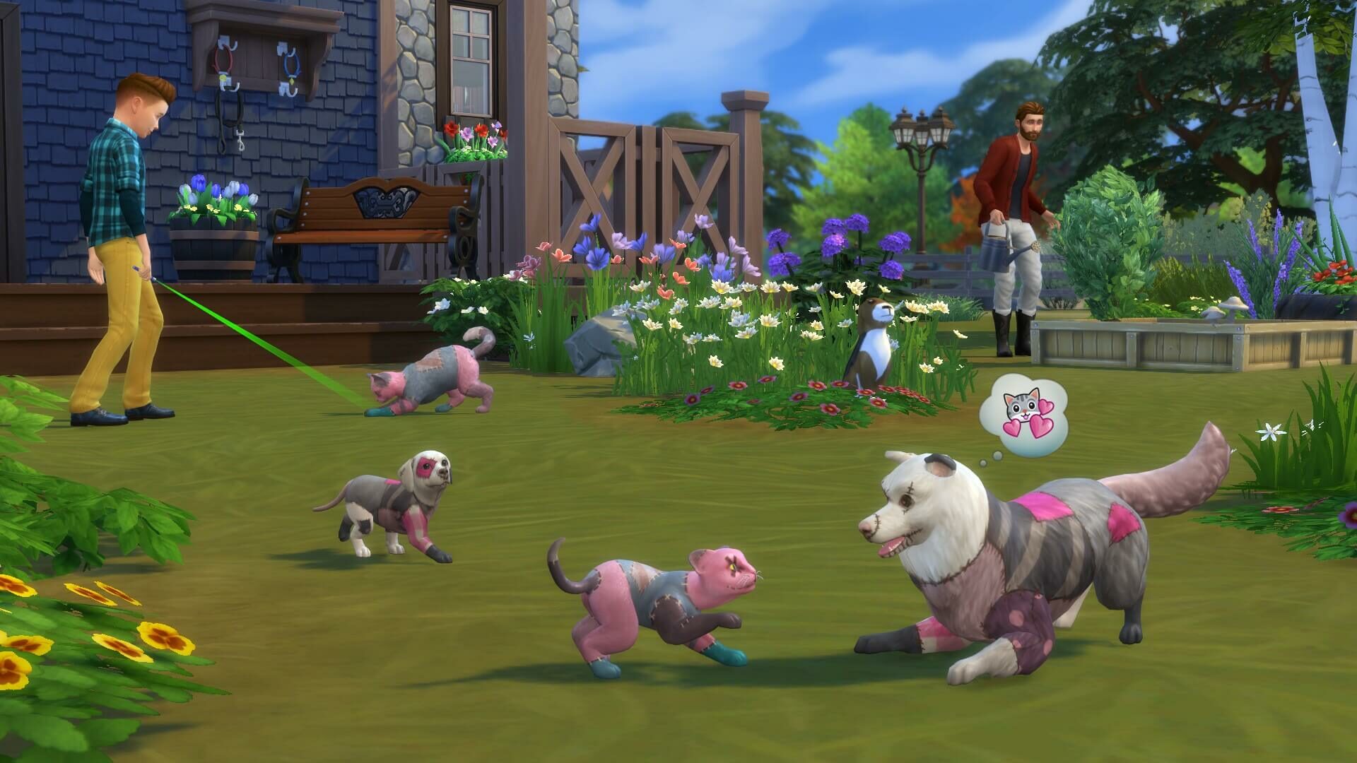 the sims 4 cats and dogs different