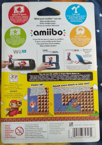 Amiibo 30 Aniversario Super Mario Bros (Colores Clásicos de NES)