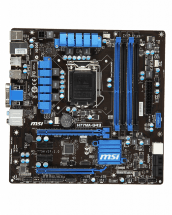 Msi h77ma g43 не стартует