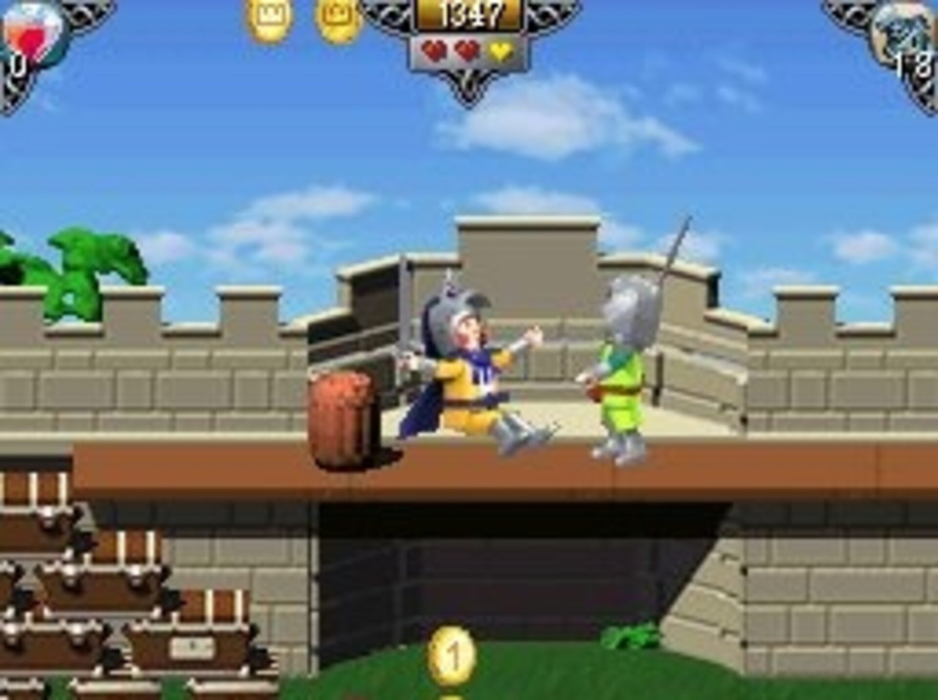 Playmobil Interactive Chevalier : Héros du Royaume sur Nintendo DS 