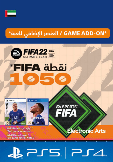 E-shop FIFA 22 - 1050 FUT Points (PS4/PS5) PSN Key UNITED ARAB EMIRATES
